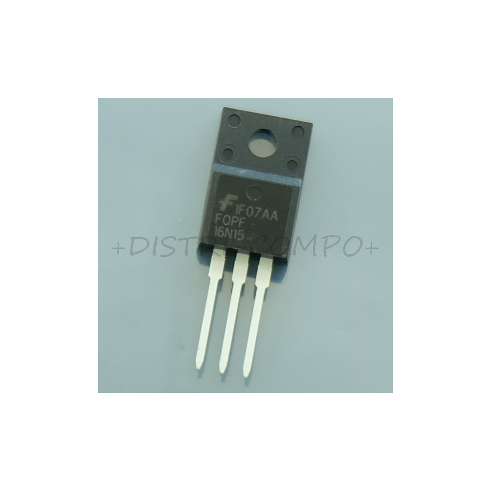 FQPF16N15 Transistor MOSFET N-CH 150V 11.6A TO-220FP ONS RoHS