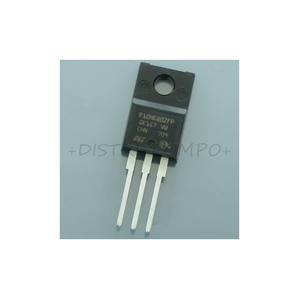 STP10NK60ZFP Transistor Mosfet N 600V 10A 0.65ohm TO-220FP STM