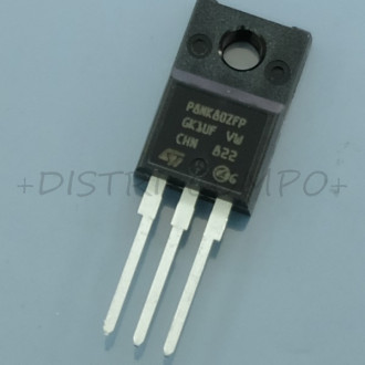 STP8NK80ZFP Transistor Mosfet N 800V 6.2A 1.3ohm TO-220FP STM RoHS