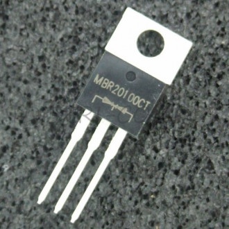 MBR20100CT Diode Schottky TO-220 100V 20A RoHS