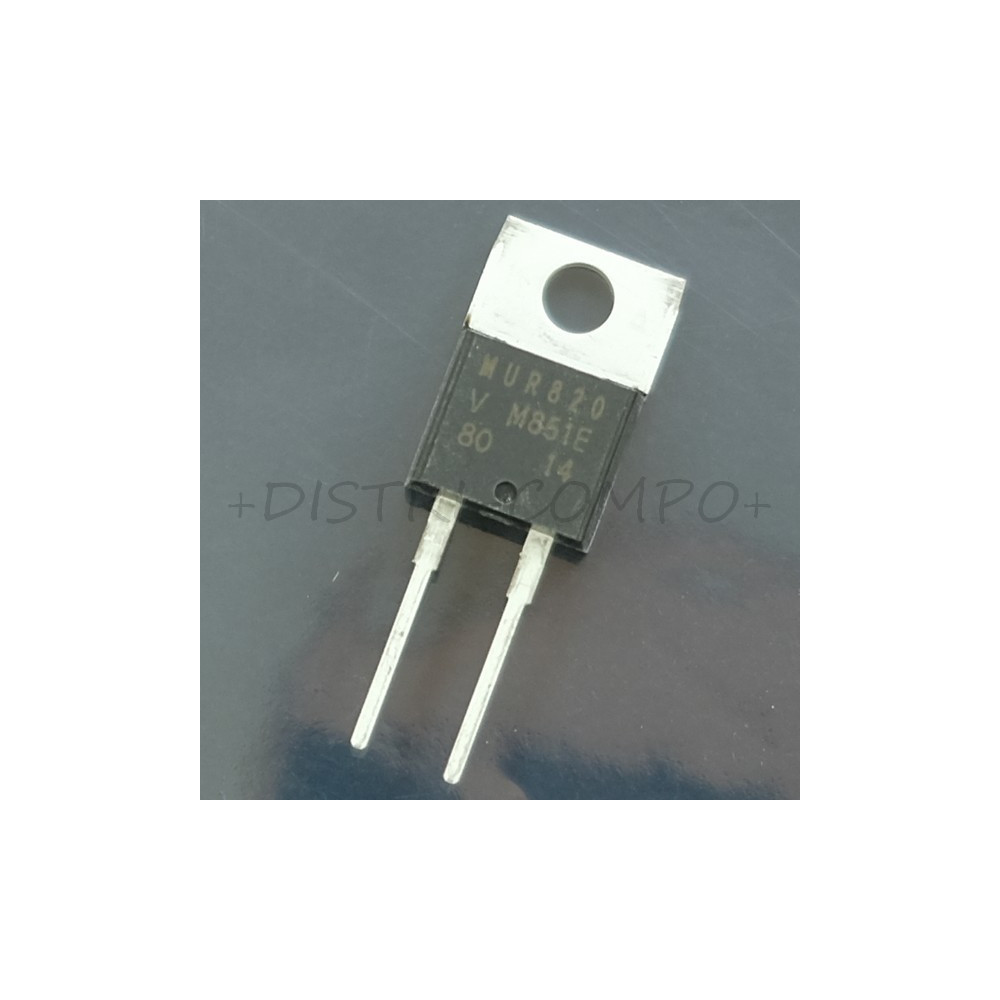 MUR820-M3 Ultrafast Rectifier 200V 8A TO-220AC Vishay RoHS