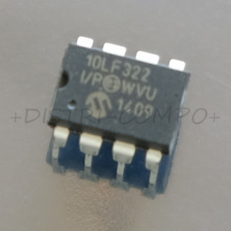 PIC10LF322-I/P MCU 8 bit Flash DIP-8 Microchip RoHS