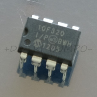 PIC10F320-I/P Microcontrolleur DIP-8 Microchip RoHS