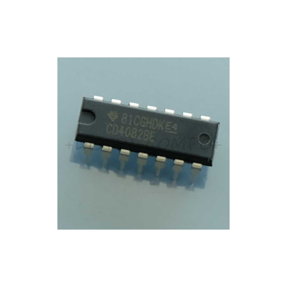 4082 - CD4082BE CMOS Dual 4-Input AND Gate DIP-14 Texas RoHS