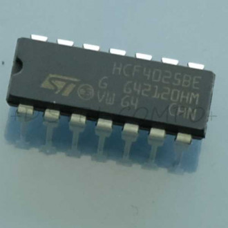 HCF4025BEY Triple 3-Input NOR Gate DIP-14 STM RoHS