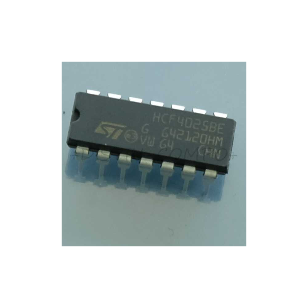 HCF4025BEY Triple 3-Input NOR Gate DIP-14 STM RoHS