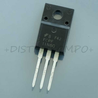 FCPF11N60 Transistor Mosfet N 600V 11A 380mÎ© TO-220F Fairchild