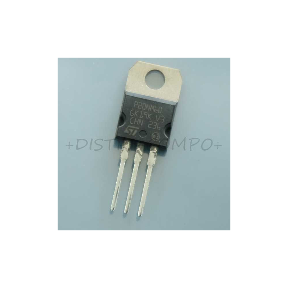 STP20NM60 Transistor Mosfet N 600V 20A 0.25ohm TO-220 STM