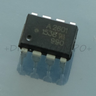 HCPL2601 Optocoupler Logic-Out Open collector DC-IN DIP-8 ONS RoHS