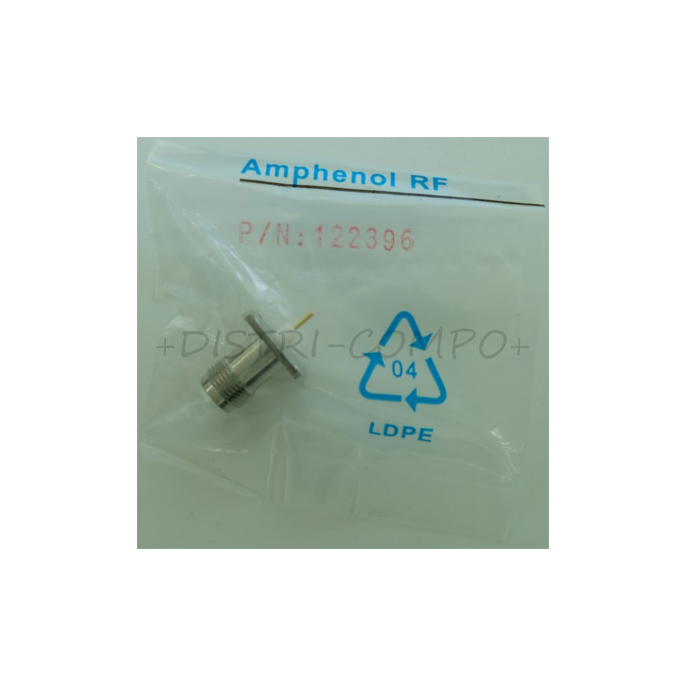 Embase TNC femelle 50ohm 122396 Amphenol