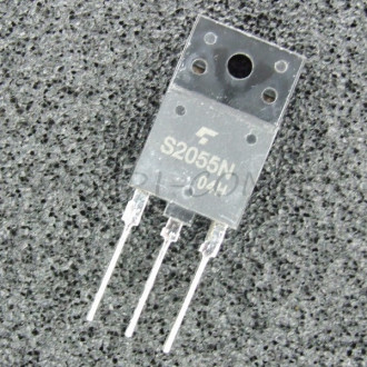 S2055N Transistor Digital BJT NPN 1.5KV 8A TO-3P Toshiba