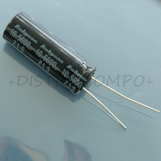 Condensasteur electrolytique 5600µF 10V 105° serie ZLS Rubycon