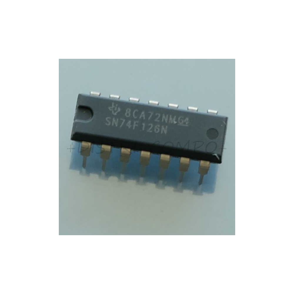 SN74F126N Buffer/Line Driver 4-CH DIP-14 Texas RoHS