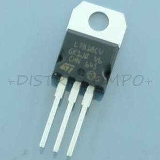 L7818CV Regulateur de tension +18V 1.5A TO-220 STM Rohs