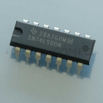 74LS00 - SN74LS00N Quad 2-input positive-NAND gates DIP-14 Texas RoHS