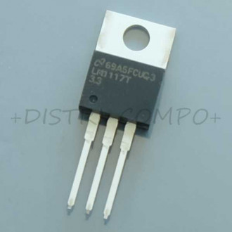 LM1117T3.3 800mA Low-Dropout Linear Regulator +3.3V TO-220 RoHS