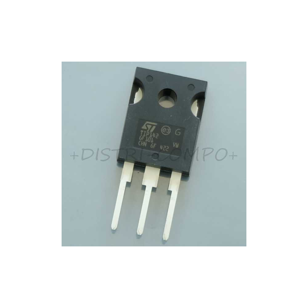 TIP142 Transistor Darlington 100V 10A TO-247 STM RoHS