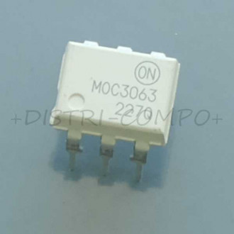 MOC3063M Optocoupler triac driver output 600V 7.5KV DIP-6 ONS RoHS