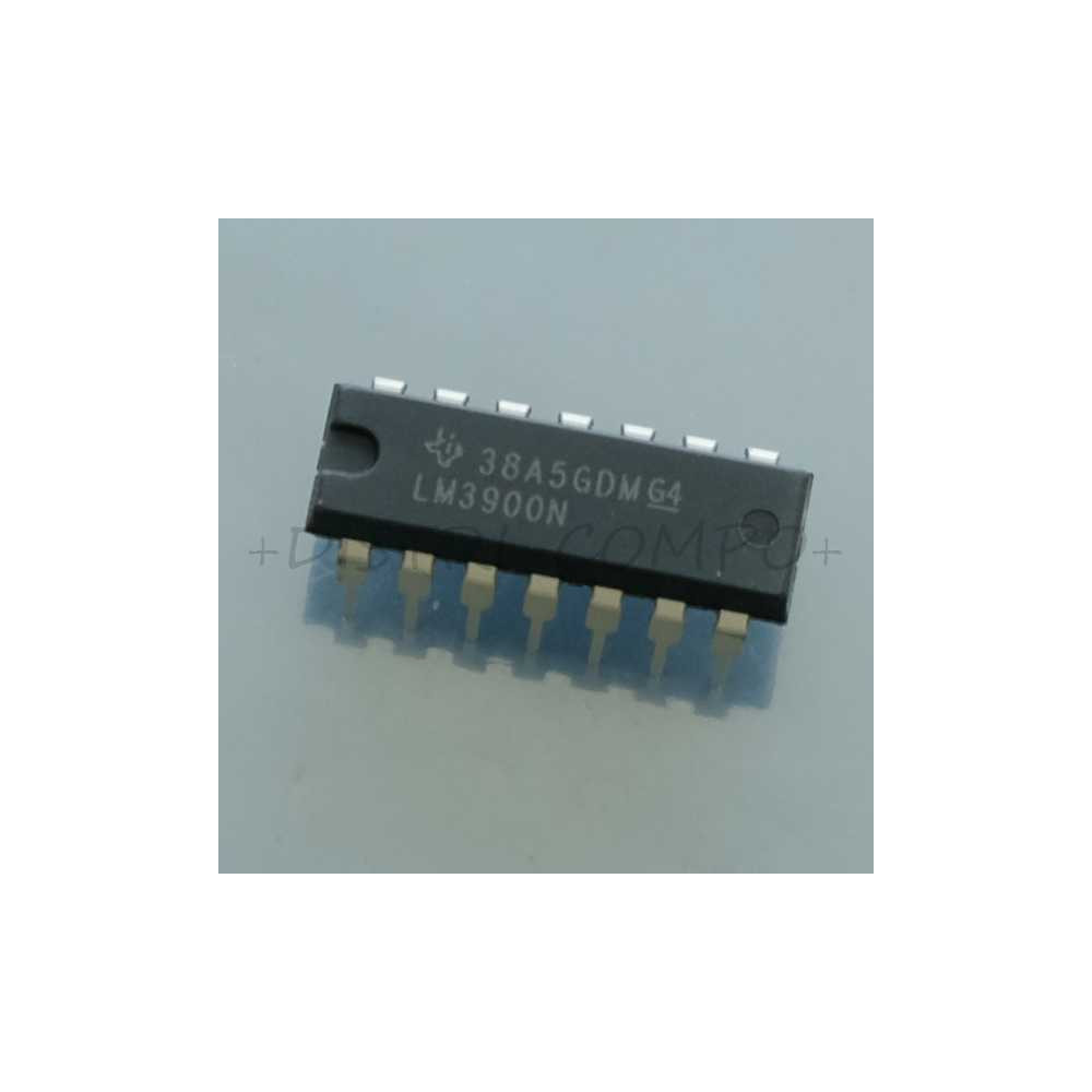 LM3900N DIP-14 Quadruple Norton Operational Amplifier Texas