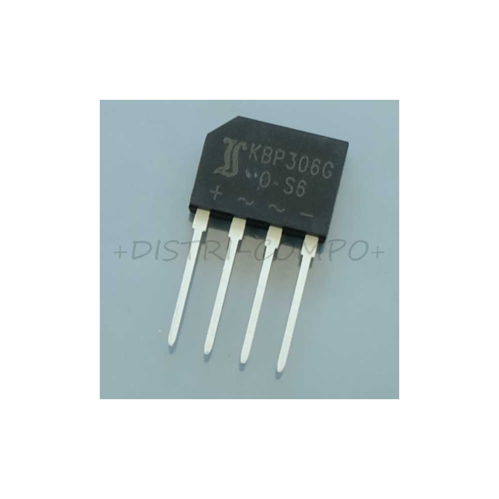 KBP306G Rectifier bridge diode single 600V 3A Diotec