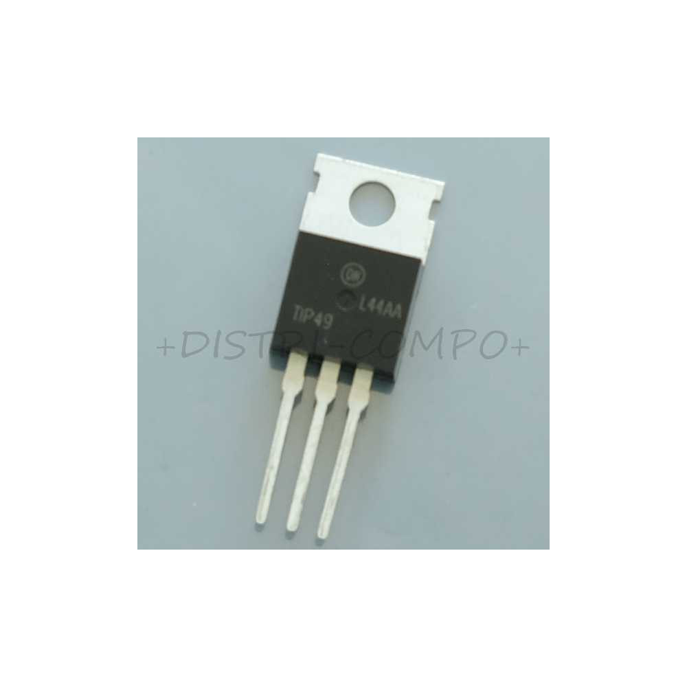 TIP49 Transistor BJT NPN 350V 1A 40W TO-220 ONS RoHS