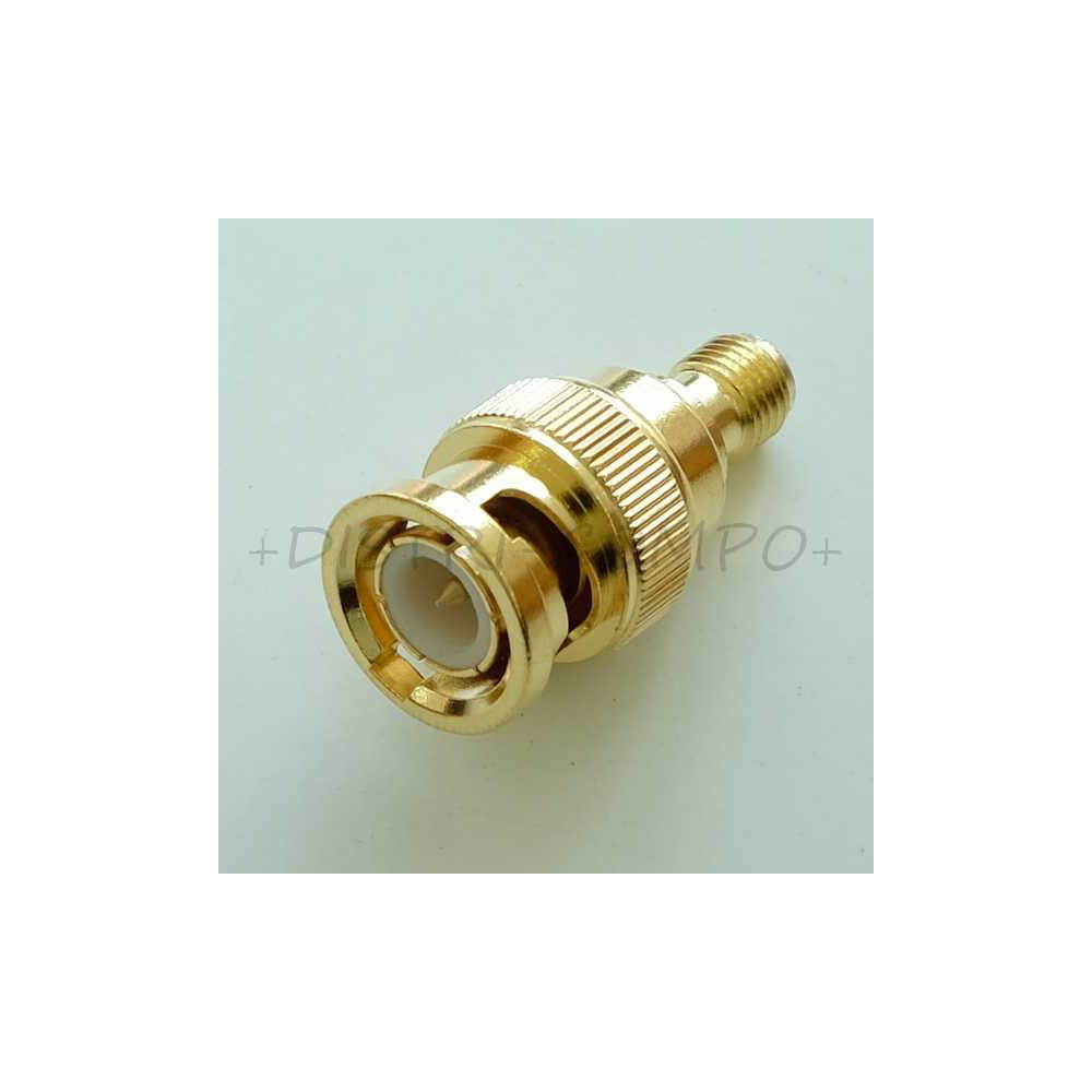 Adaptateur BNC mâle vers SMA femelle BU-P4289 Mueller RoHS