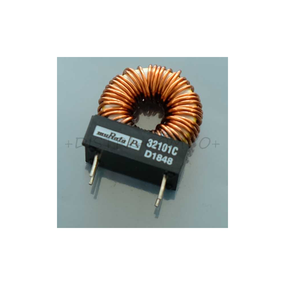 Inductor power toroid 100µH 15% 1.4A 77mOhm 32101C Murata