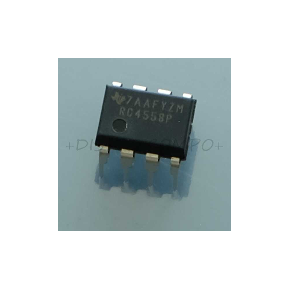 RC4558P Dual General-Purpose Operational Amplifier DIP-8 Texas RoHS