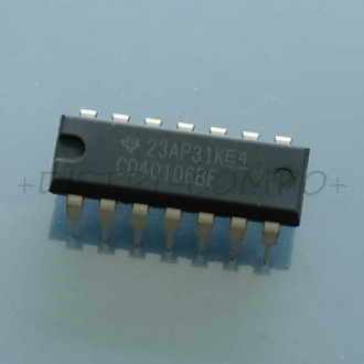 40106 - CD40106BE CMOS DIP-14 Texas