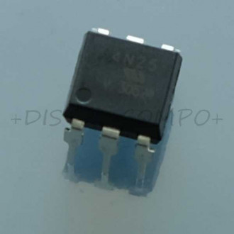 4N25 Optocoupleur sortie transistor DIP-6 Vishay