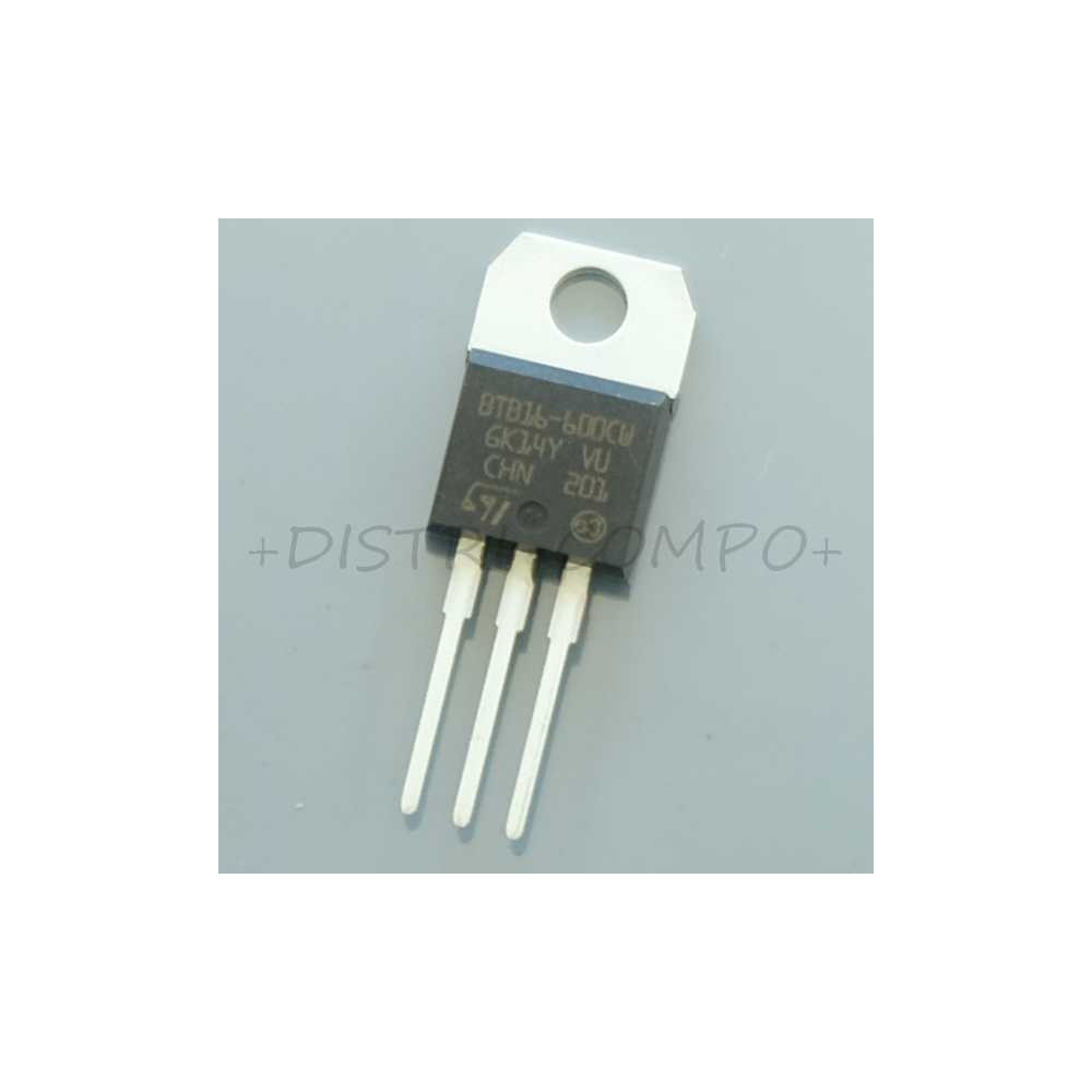 BTB16-600CWRG Triac 600V 168A TO-220AB STM RoHS