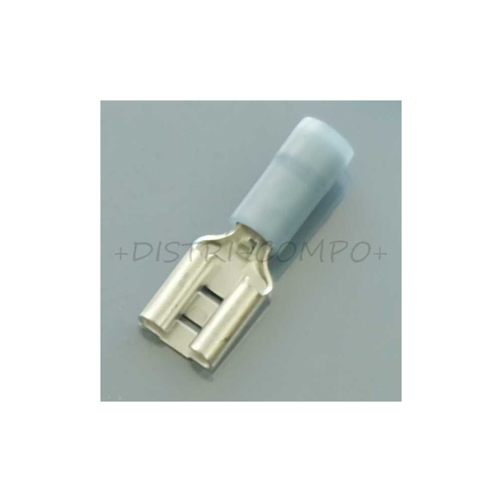 Cosse femelle 6.35x0.81mm bleu 2.0-1.30mm² 14-16AWG 190190033 Molex