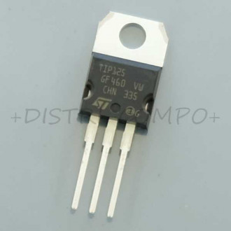 TIP125 Transistor PNP 60V 5A TO-220 STM RoHS