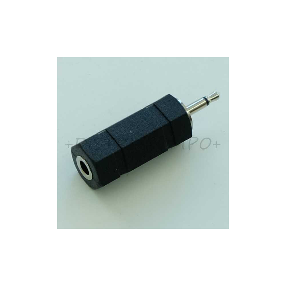 Adaptateur Jack 3.5mm mono femelle vers Jack 2.5mm mono mâle IA-MM2535 Same Sky