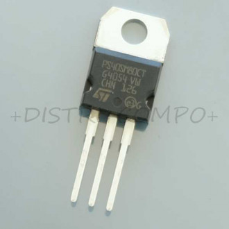 STPS40SM80CT Rectifier Diode Schottky 80V 40A TO-220AB STM RoHS