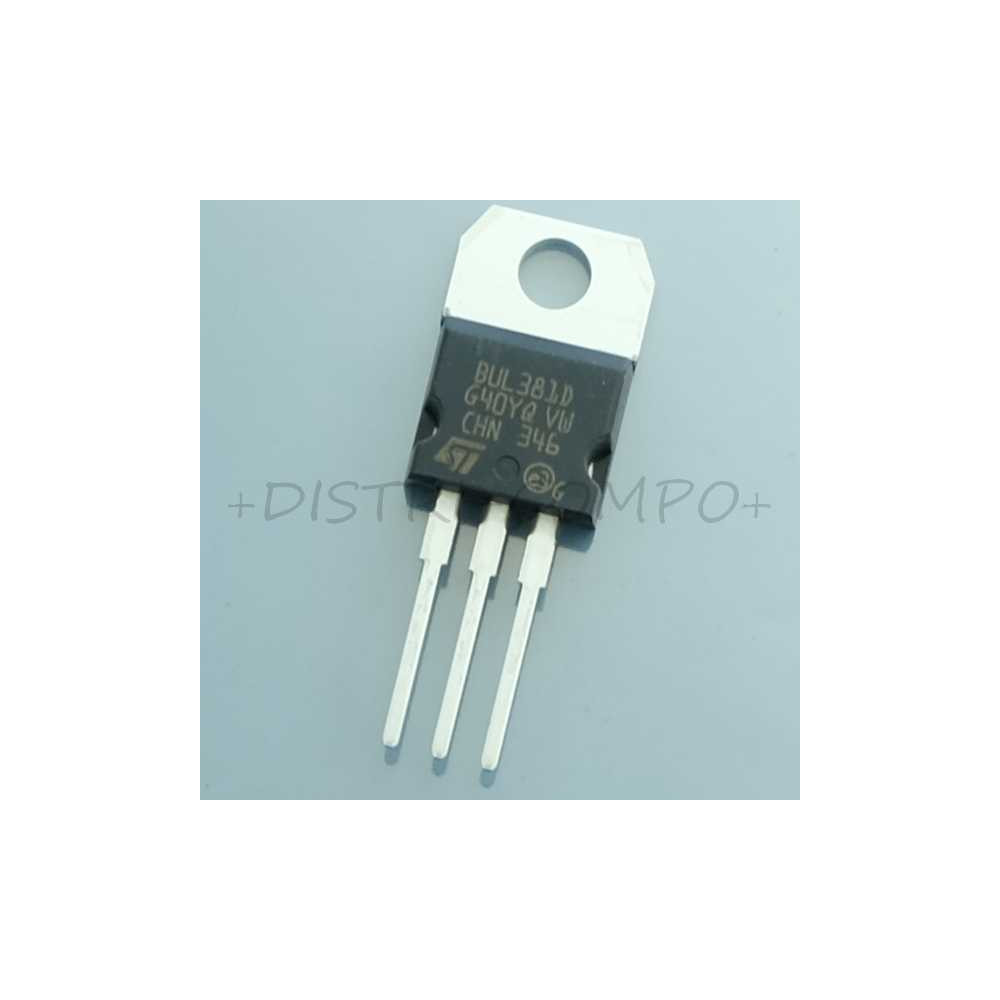 BUL381D Transistor NPN 400V 5A TO-220 STM RoHS