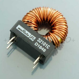 Inductor power toroid 100µH 15% 1.4A 77mOhm 32101C Murata