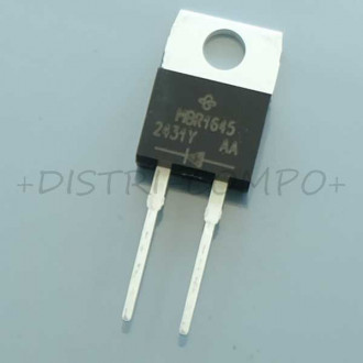 MBR1645-E3/45 Diode Schottky 45V 16A TO-220AC Vishay RoHS