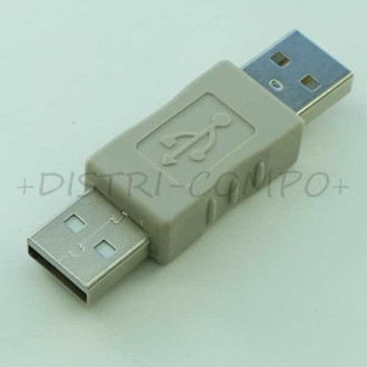 Adaptateur USB-A mâle vers USB-A mâle Assmann