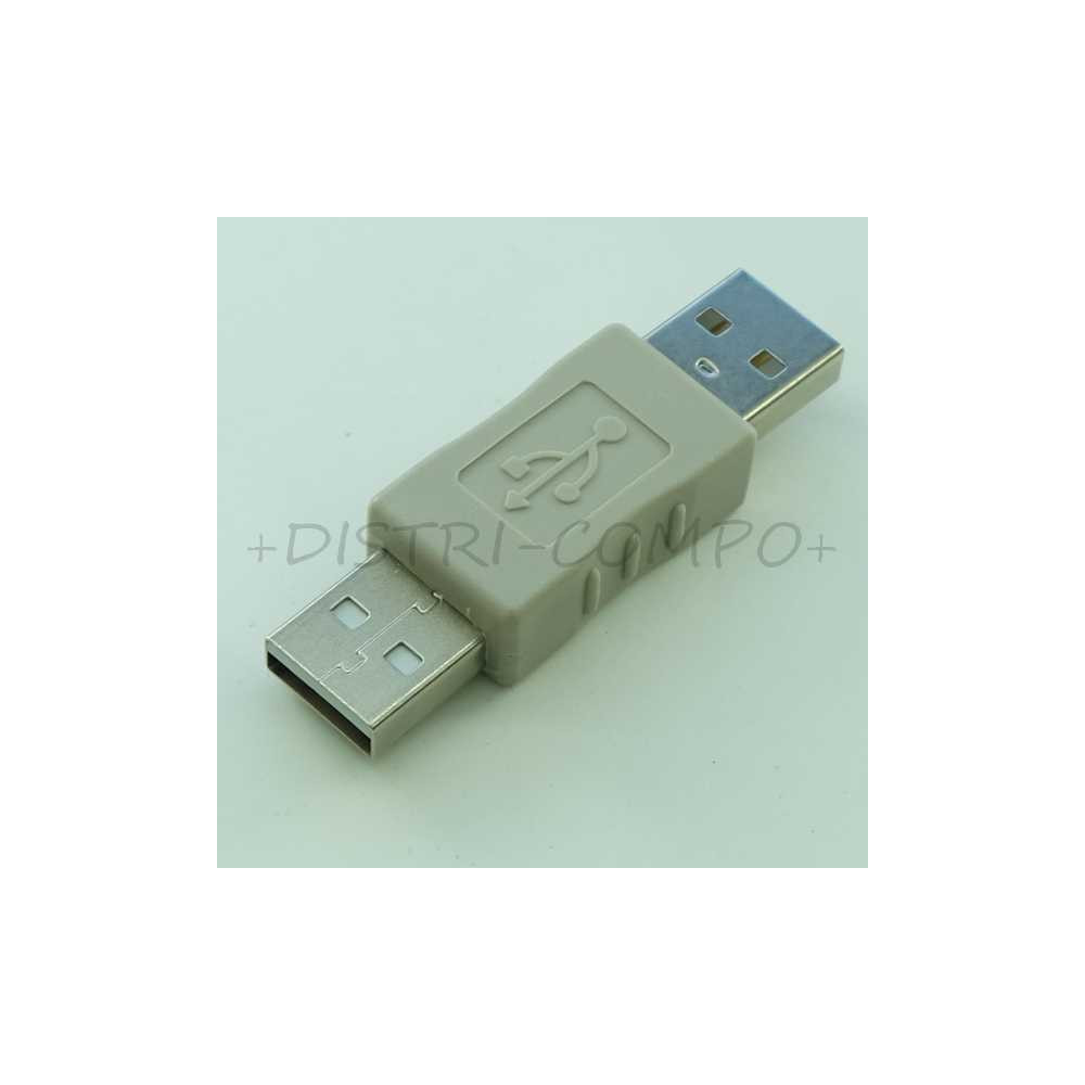 Adaptateur USB-A mâle vers USB-A mâle Assmann