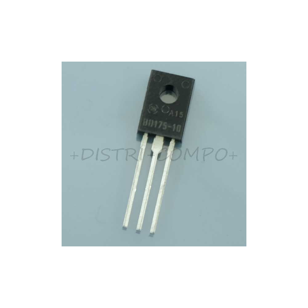 BD175-10 Transistor BJT NPN 45V 3A 30W TO-126 ONS RoHS