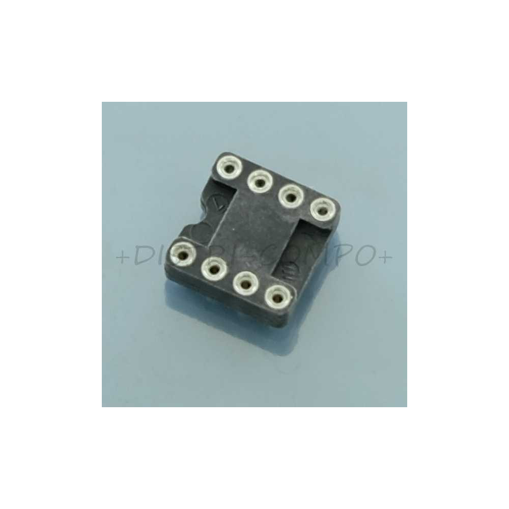 Support C.I. DIP-8 2.54mm vers support SMD 7.62mm 214-44-308-01 Mill Max