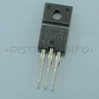 2SD2015 Transistor Darlington NPN 120V 4A 25W TO-220F Sanken RoHS