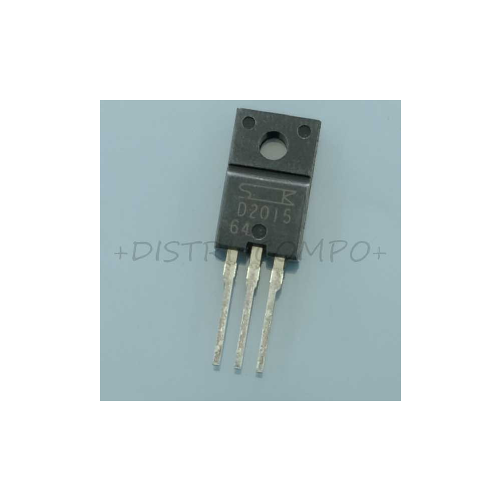 2SD2015 Transistor Darlington NPN 120V 4A 25W TO-220F Sanken RoHS