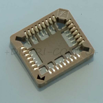 Support PLCC SMD 32 broches 1.27mm 69802-132LF Amphenol