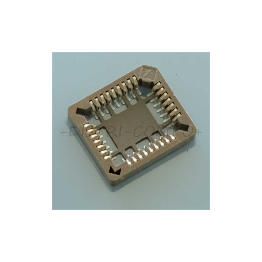 Support PLCC SMD 32 broches 1.27mm 69802-132LF Amphenol