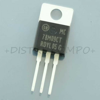 MC78M09CTG Regulateur +9V 500mA TO-220 ONS RoHS