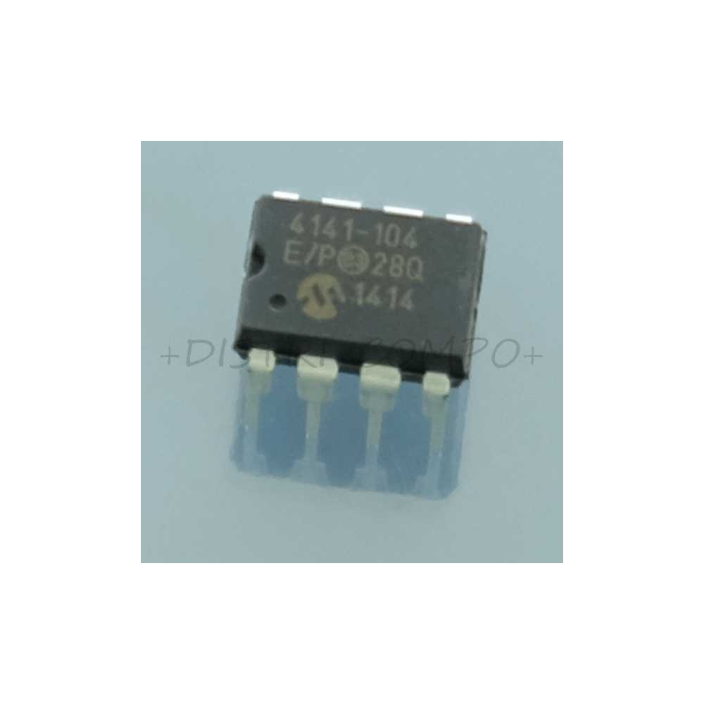 MCP4141-104E/P Digital Potentiometer 100Kohm DIP-8 Microchip RoHS