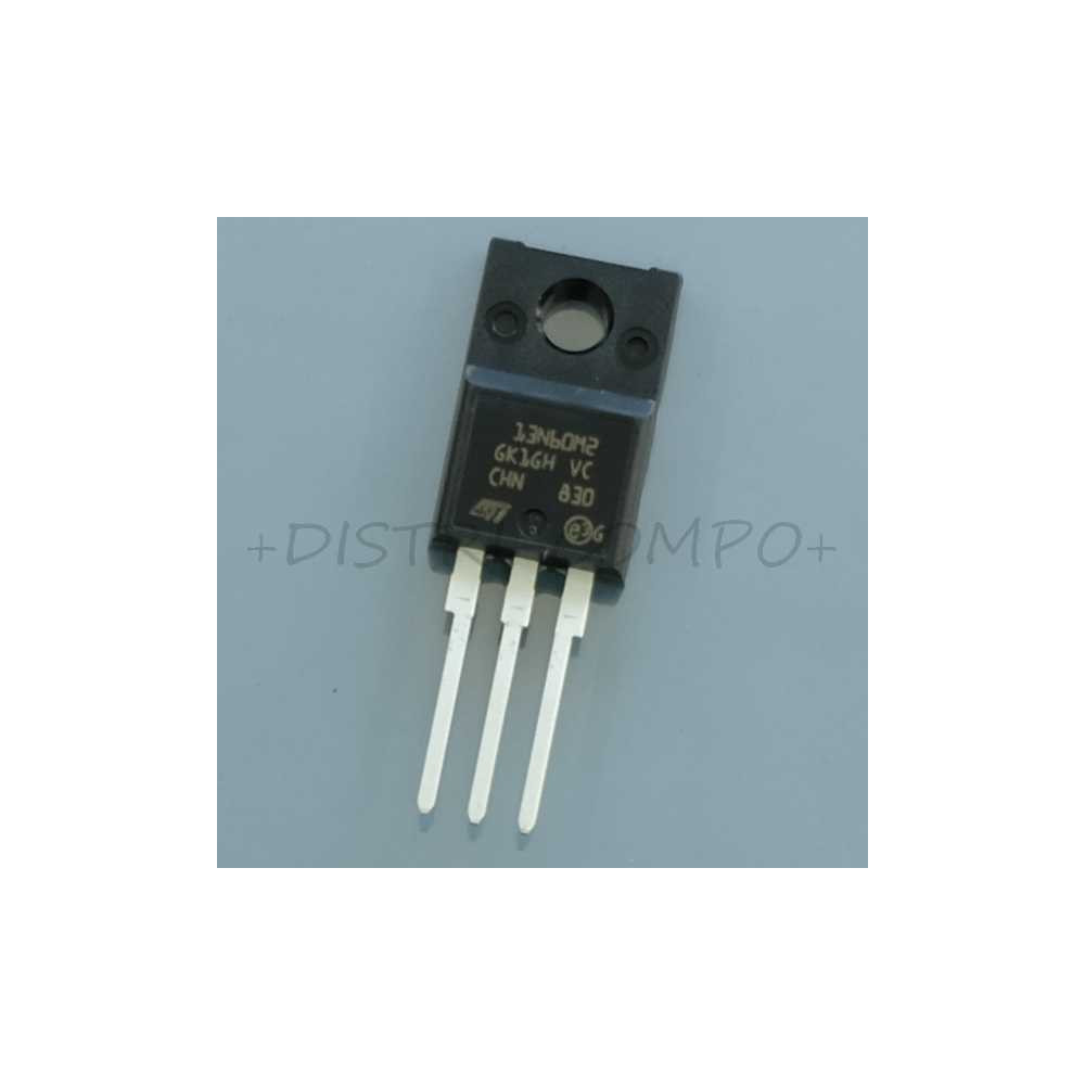 STF13N60M2 Transistor MOSFET N-CH 600V 11A TO-220FP STM RoHS