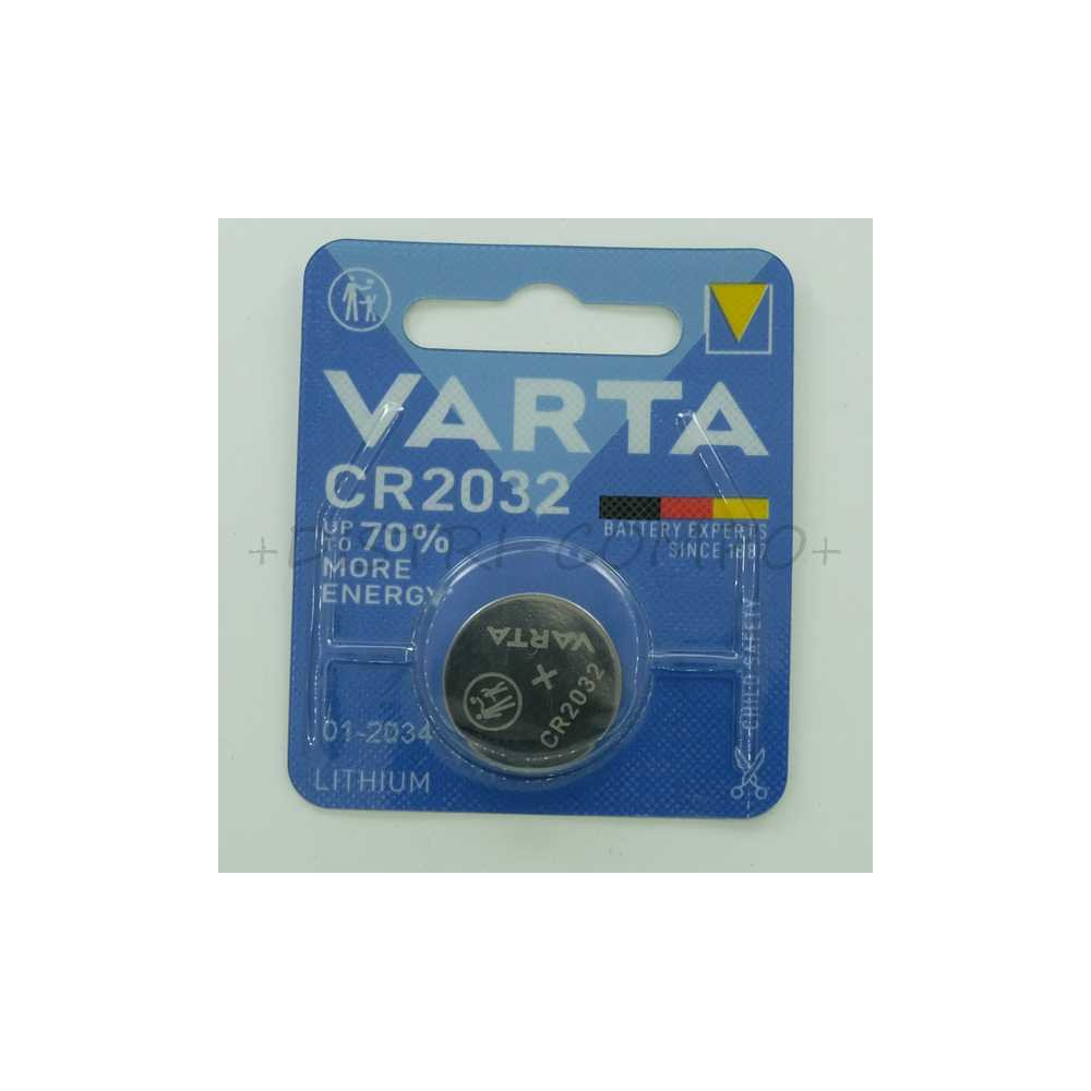 CR2032 pile lithium bouton 3V Varta